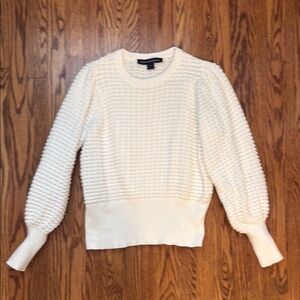Women's Balloon Sleeve Dot Sweater